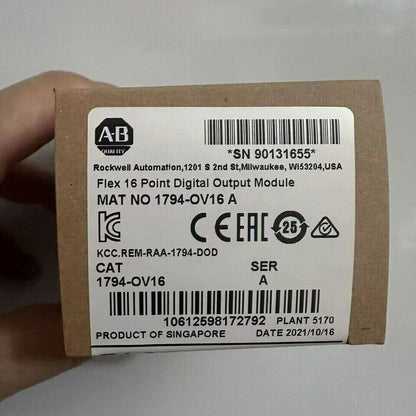 Factory Sealed AB 1794-OV16 Flex 16 Point Digital Output Module - FACTORY SEALED