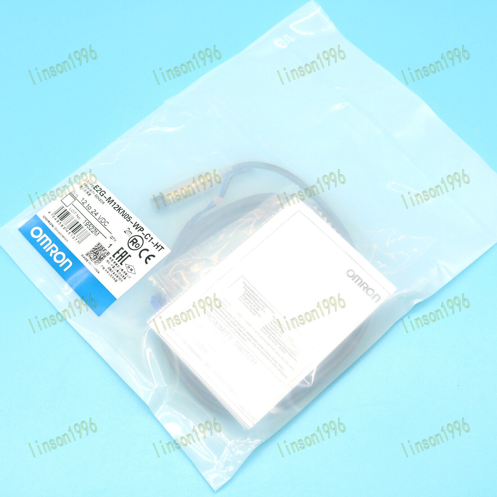 Omron Proximity Switch E2G-M12KN05-WP-C1-HT - OMRON