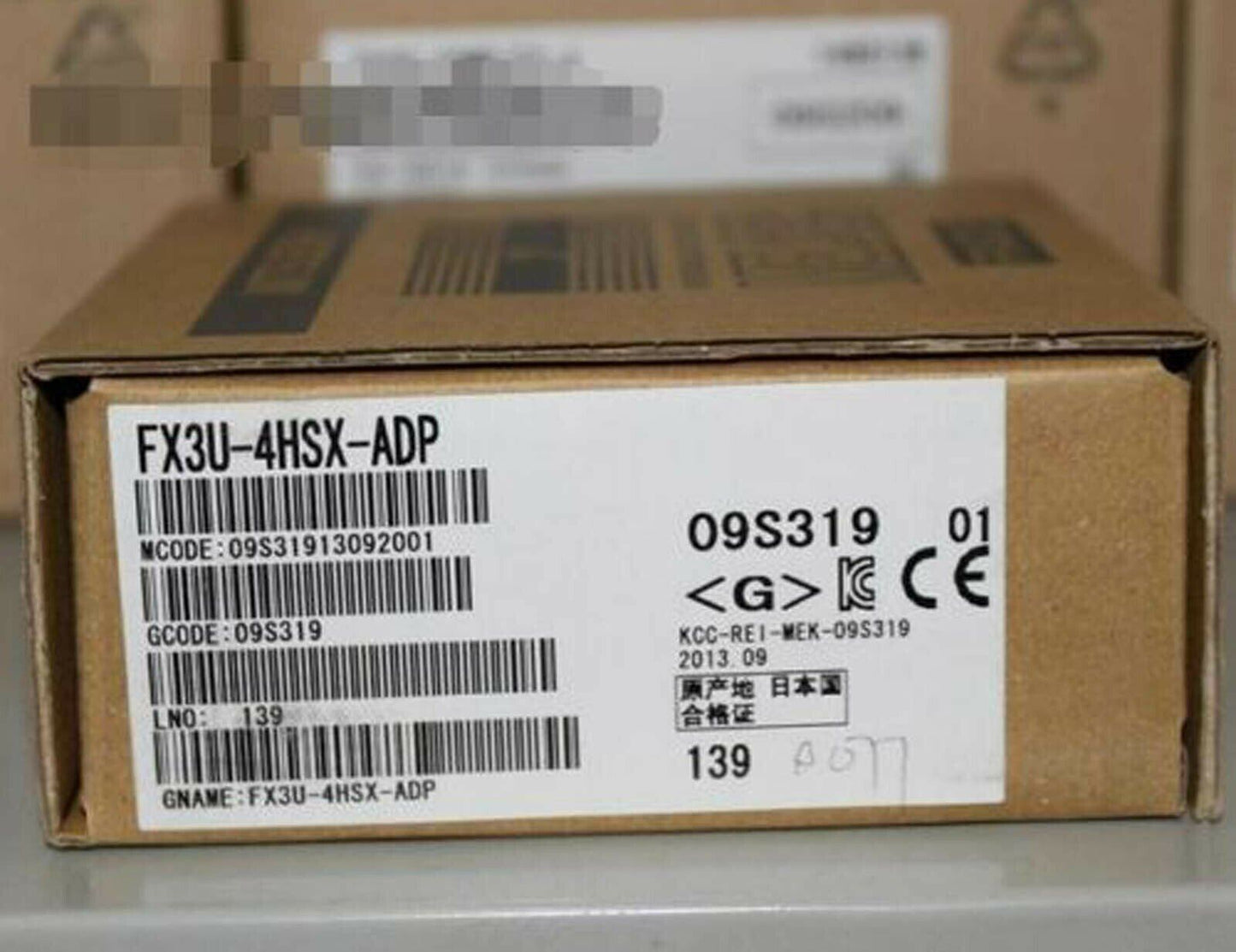 new ONE Mitsubishi IN BOX PLC FX3U-4HSX-ADP One year - MITSUBISHI