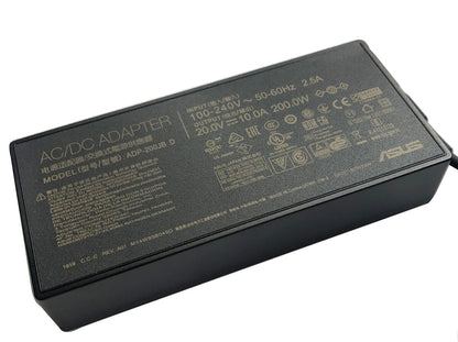 10A 200W AC Adapter Charger For ASUS ROG Zephyrus GA401IU-BS76 GA401IH-BR7N2BL