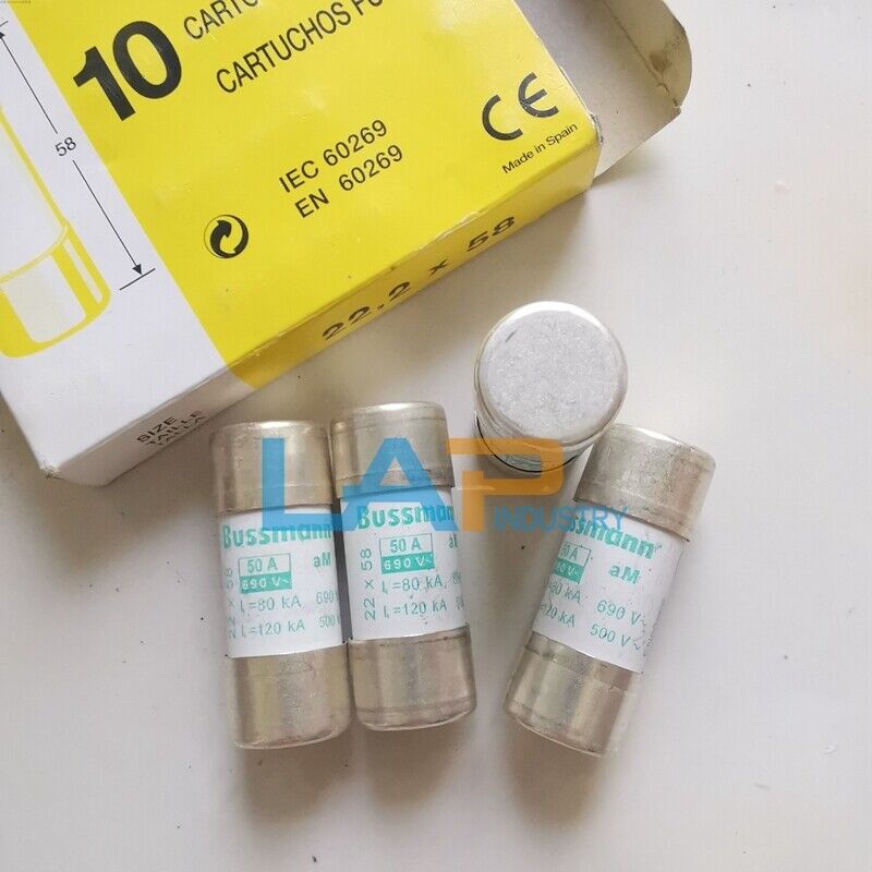 Bussmann C22M50 Fuse, 50A 690V - 10PCS/BOX - BUSSMANN