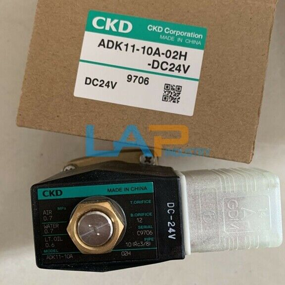 CKD Solenoid Valve ADK11-10A-02H-DC24V - 1PCS New - CKD