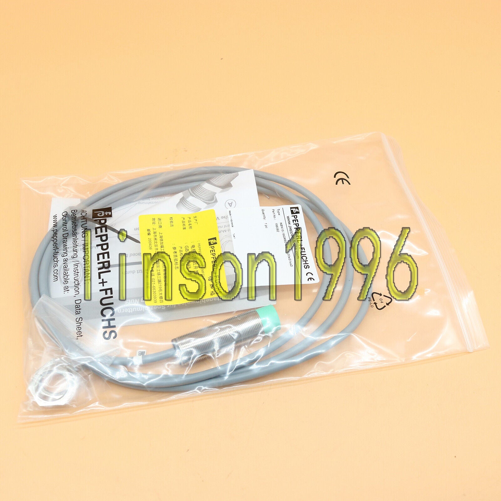 Pepperl+Fuchs NBN15-18GM60 proximity switch - PEPPERL+FUCHS