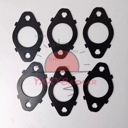 6x Diesel Exhaust Manifold Gasket Set FOR98-15 Dodge Cummins 5.9L 24V ISB Turbo