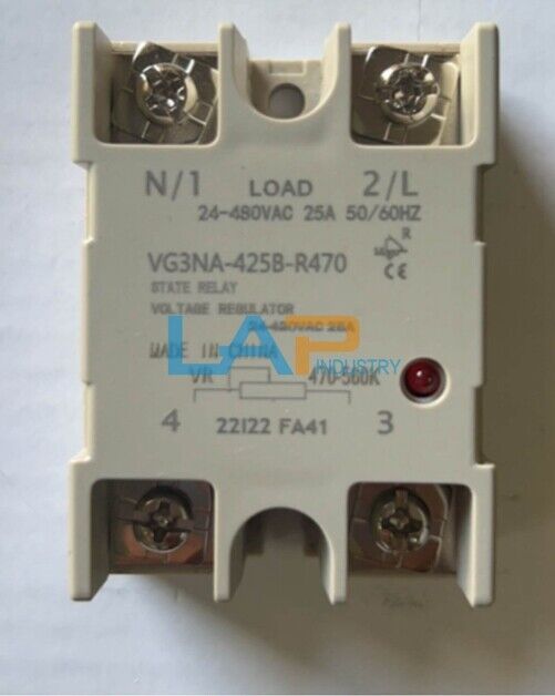 VG3NA-425B-R470 Solid State Relay 25A 24-480VAC 50/60HZ - KOEED