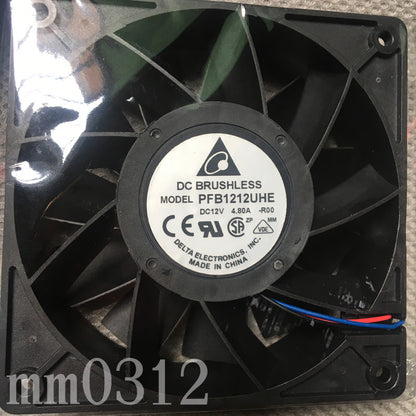 Delta PFB1212UHE Fan 120mm 12038 12V 4.8A super large air volume cooling fan