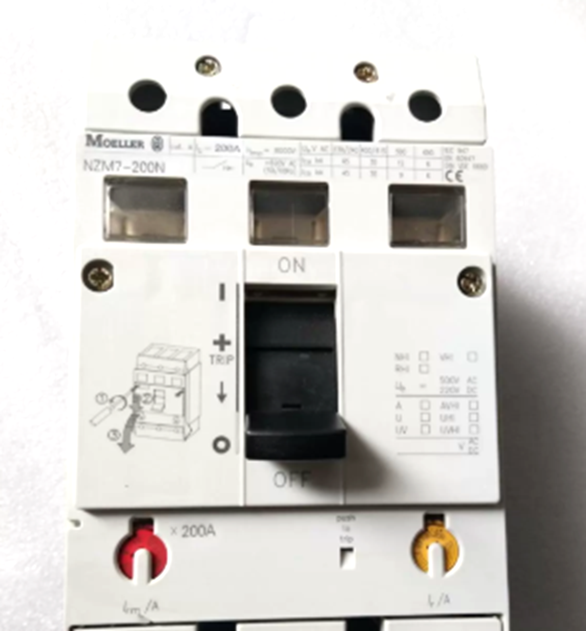 MOeller NZM7-200N Circuit Breaker - MOELLER