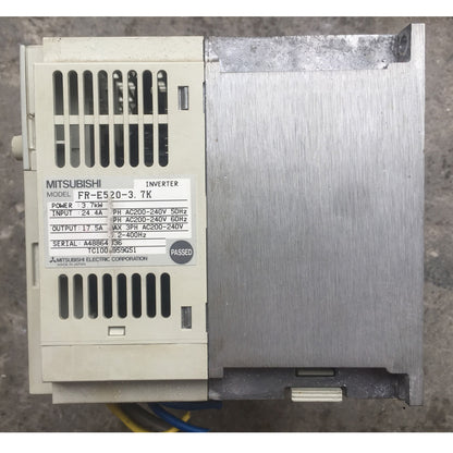 Used Mitsubishi Inverter FR-E520-3.7K 220V - MITSUBISHI