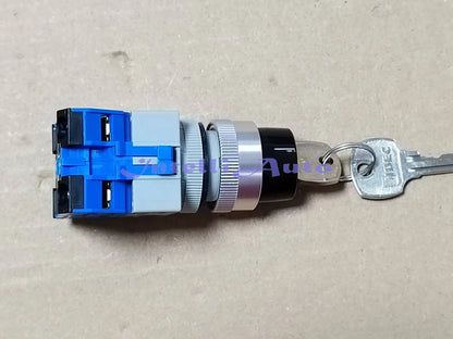 1pcs IDEC Key switch 22MM ASW21K20 2NO