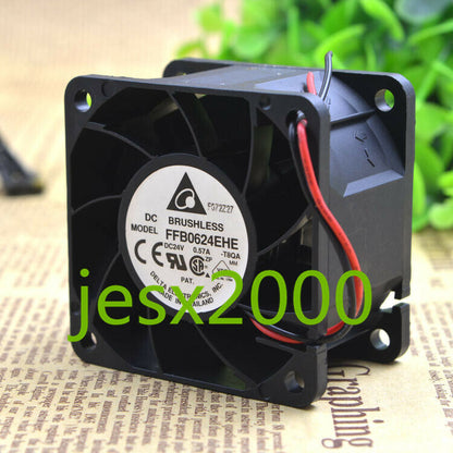 Delta FFB0624EHE 24V 0.57A 6CM 2 WIRES - DELTA