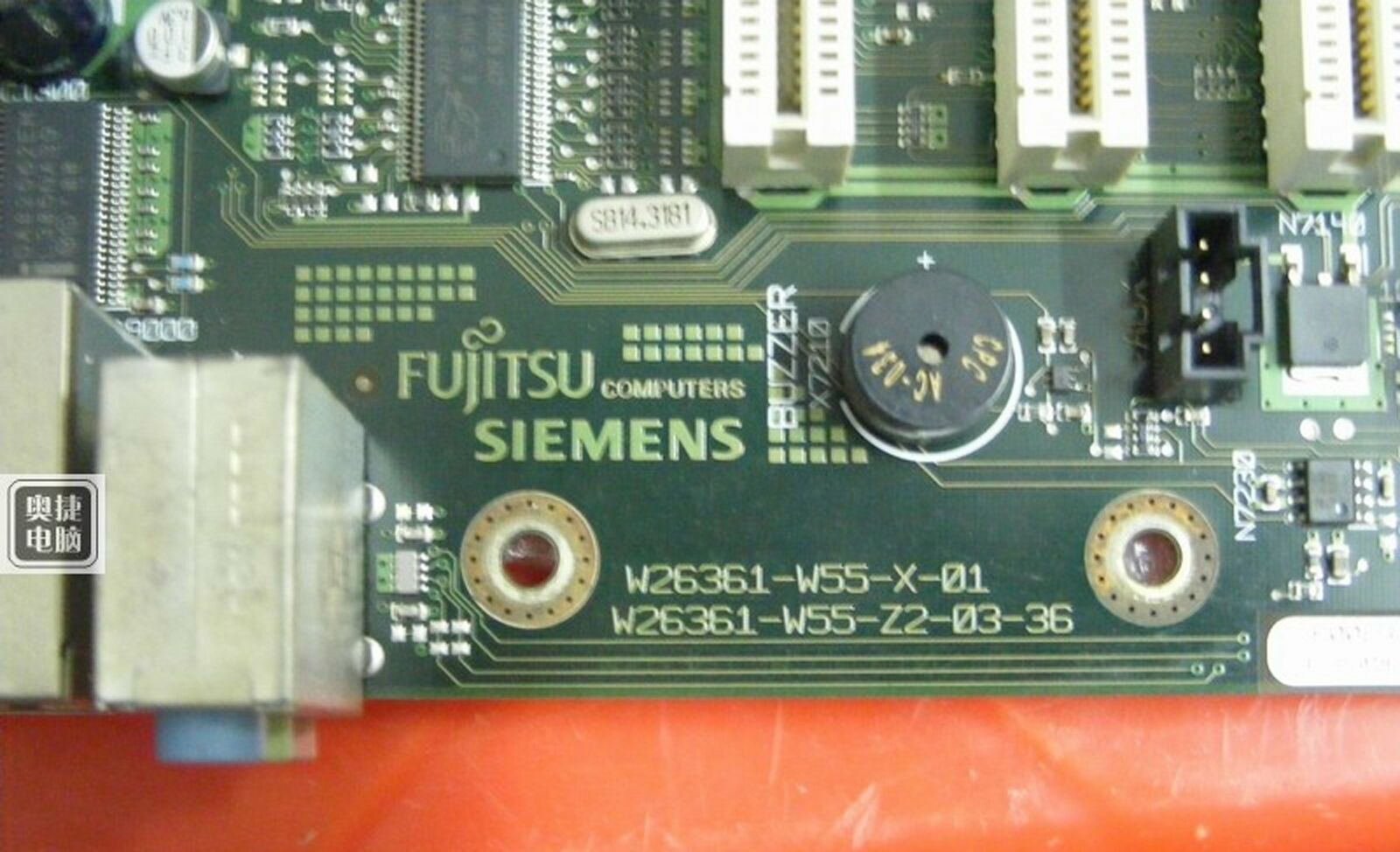 used  Fujitsu Siemens board W26361-W55-X-01 W26361-W55-Z2-03-36 Tested Good