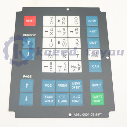 1PCS FANUC A98L-0001-0518#T KEYSHEET MEMBRANE KEYPAD FOR 32 KEY