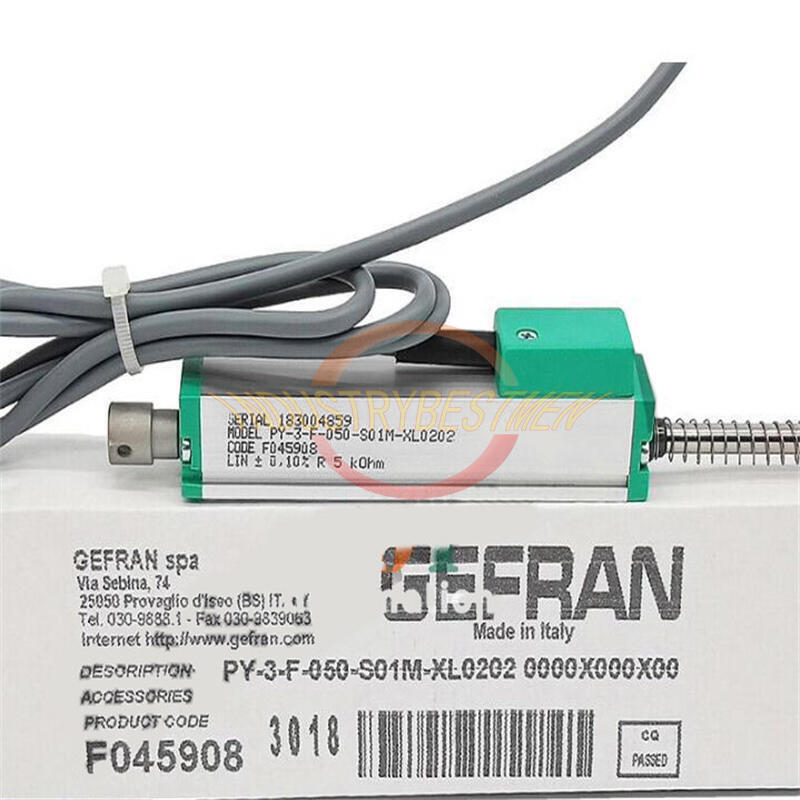 new 1PC GEFRAN PY-3-F-050-S01M-XL0202 Displacement Sensor PY-3-F-050-S01M XL020