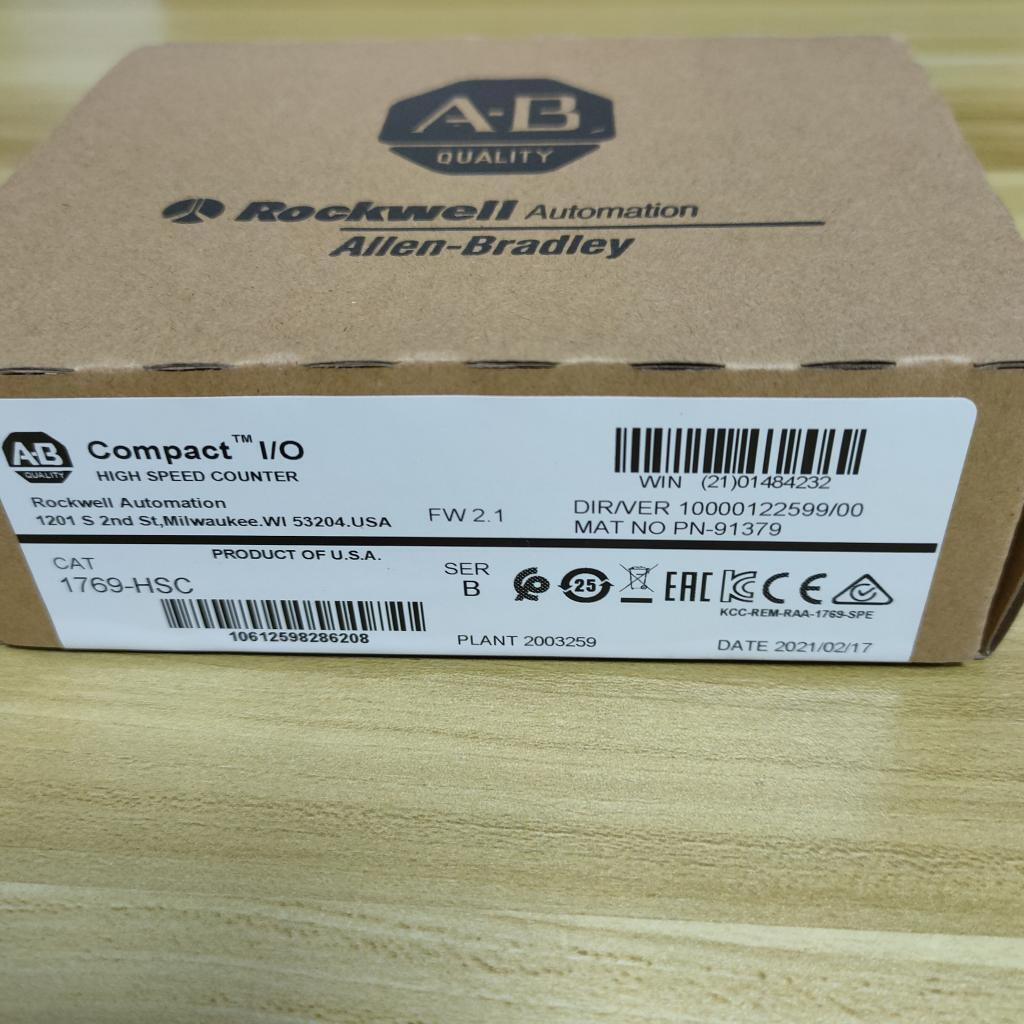 Allen-Bradley 1769-HSC Compact High-Speed Counter New Factory Sealed US - ALLEN-BRADLEY