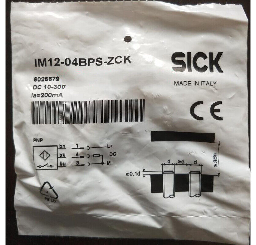 SICK IM12-04BPS-ZCK PROXIMITY SENSOR - SICK