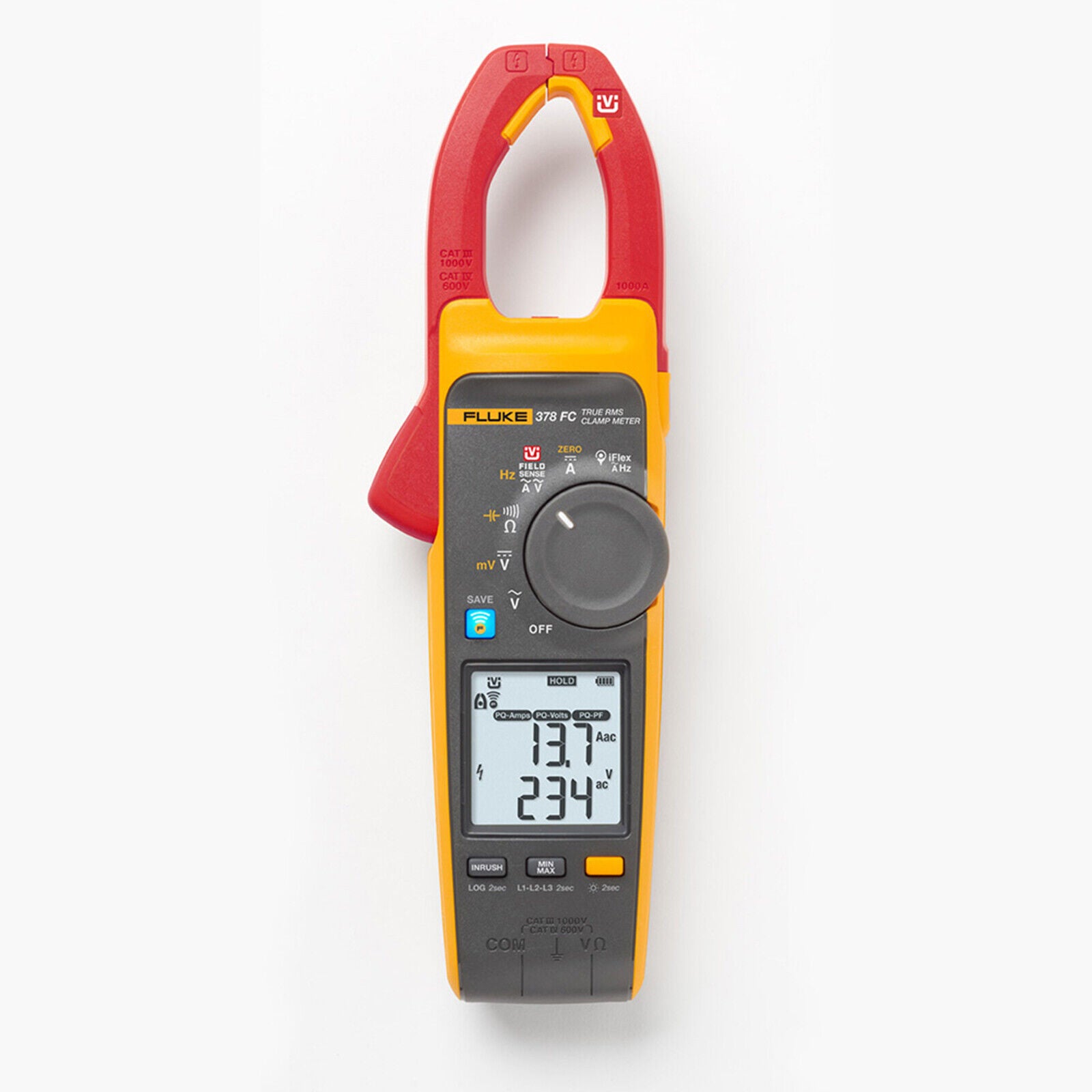 new  FLUKE  378 FC Non-Contact Voltage True-rms AC/DC Clamp Meter spot stock