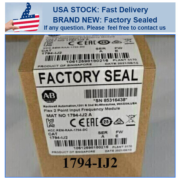 New Factory Sealed AB 1794-IJ2 SER A SHIP - SEALEDTECH
