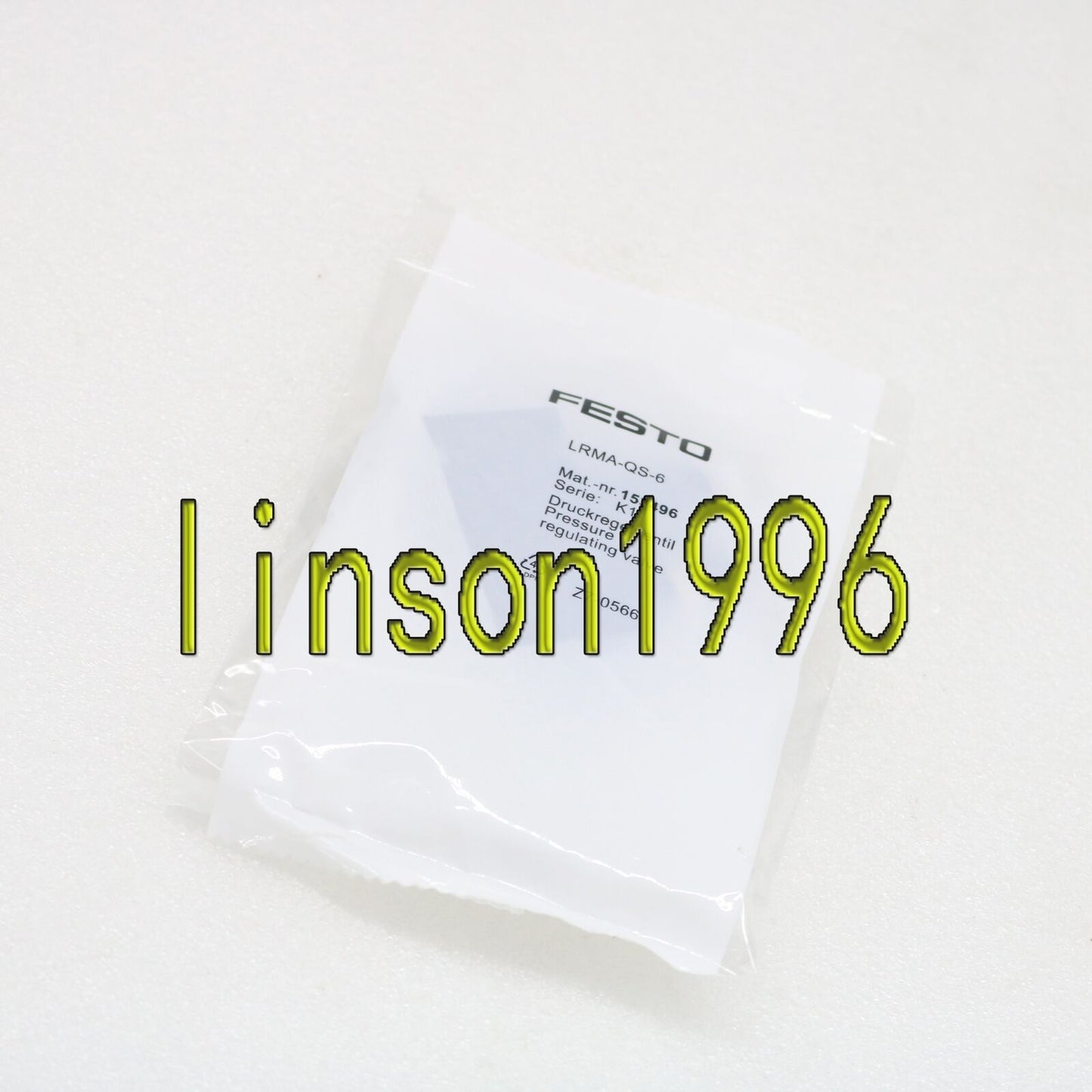 FESTO Pressure Regulating Valve LRMA-QS-6 153496 Spot Stock Professional Industrial Pressure Regulator with High Durability and Reliable Performance - FESTO
