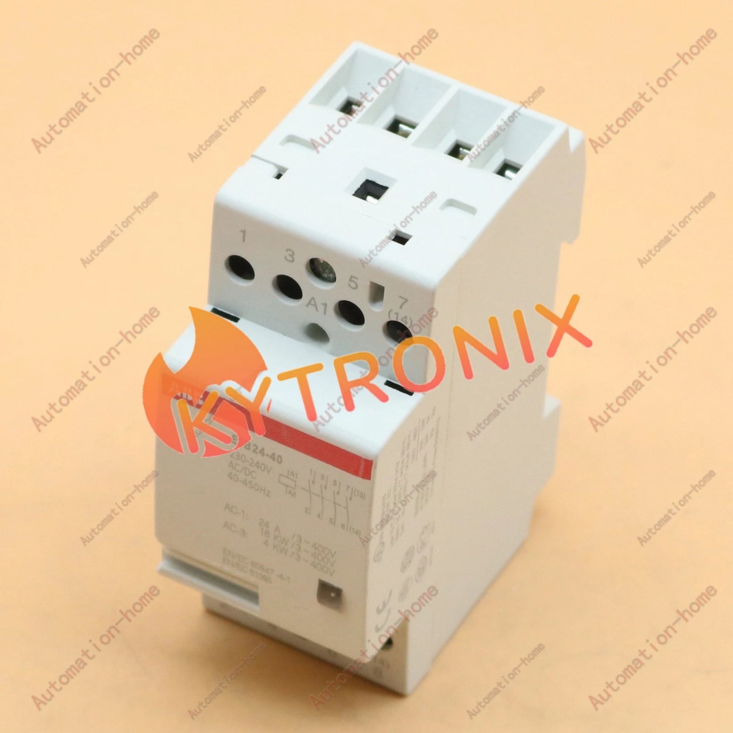 one ABB ESB24-40 230-240V 24A Building Type Contactor Quality assurance