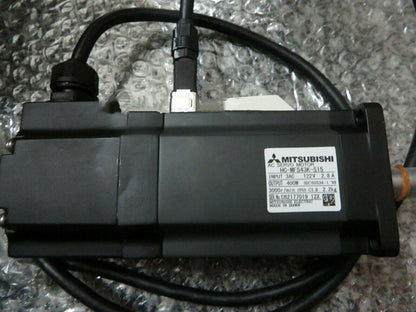 Used Mitsubishi servo motor HC-MFS43K-S15 tested good condition - MITSUBISHI