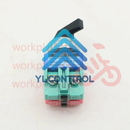 1PC yongsung dragon sound 2 gear selector switch YSAR2-211L ROTARY SWITCH