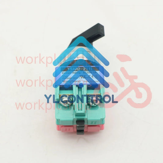 1PC yongsung dragon sound 2 gear selector switch YSAR2-211L ROTARY SWITCH