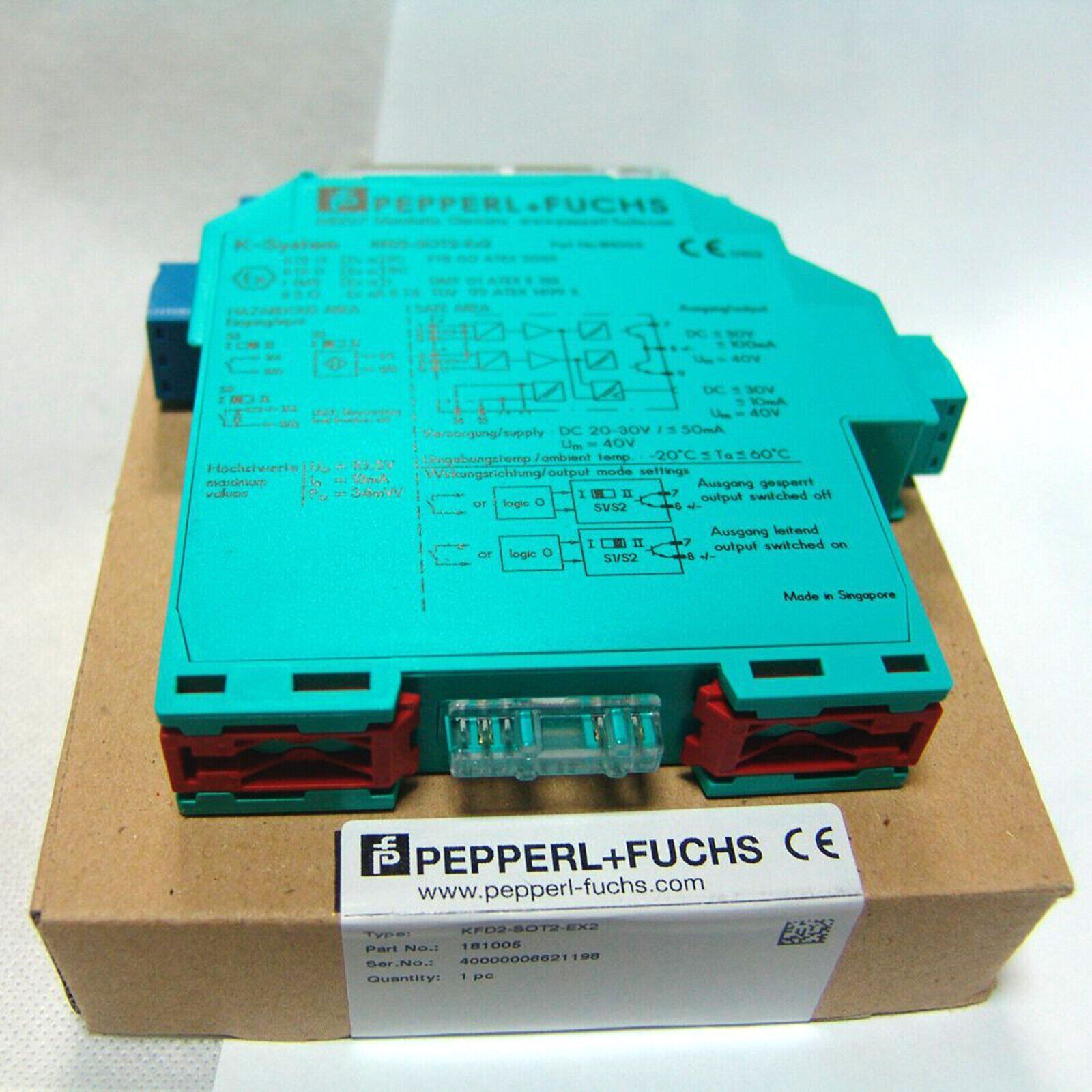 new  Pepperl+Fuchs KFD2-SOT2-EX2 Switch Amplifier IN BOX Pepperl