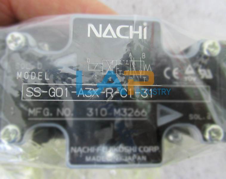 NACHI SS-G01-A3X-R-C1-31 Solenoid Valve - 1PCS New - NACHI