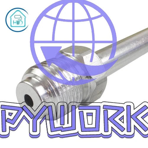 Adapter for airless spray gun with swivel joint 10 "extension rod tool