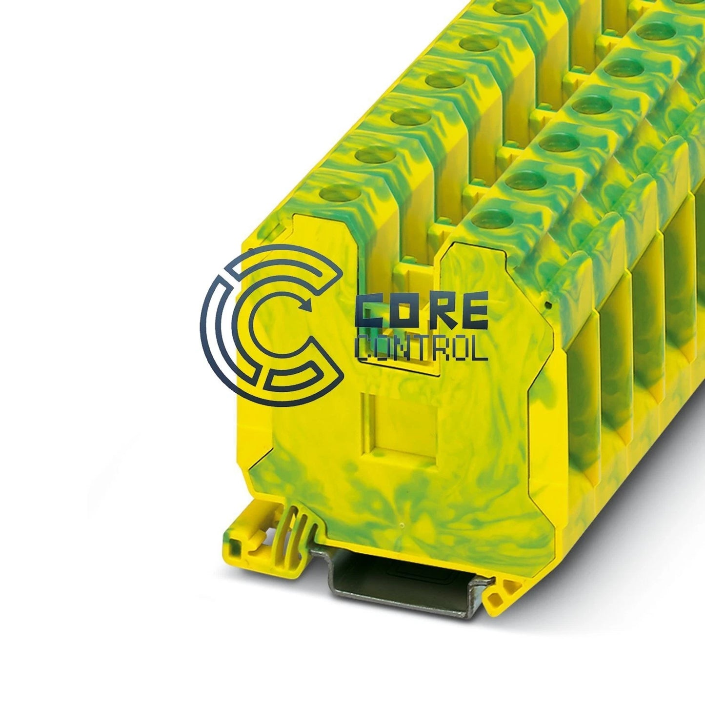 10pcs PHOENIX UT 35-PE 3044241 Ground Terminal 2 Connections Green-yellow