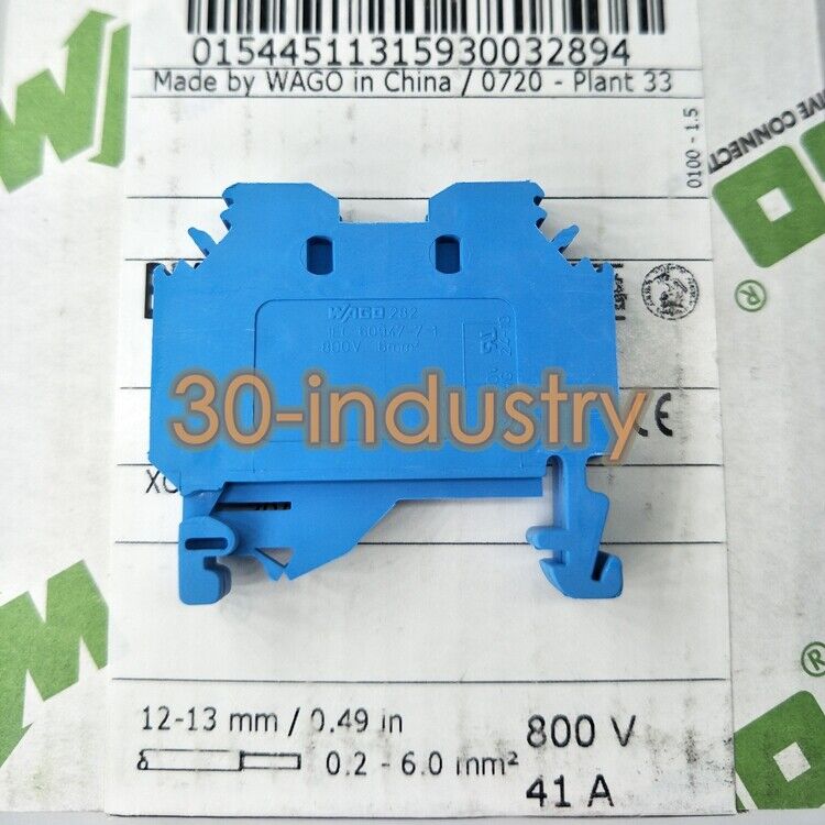 100pcs/pack NEW 282-104 2-Wire Self-Locking Terminal Block Connector - KOEED