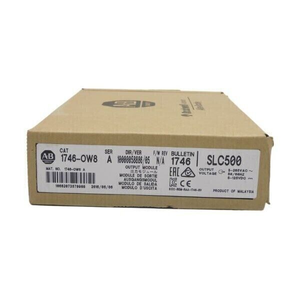 NEW Allen Bradley 1746-OW8 SER A SLC 500 Digital Contact Output Module 1746OW8 - ALLEN BRADLEY