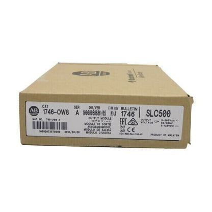 NEW Allen Bradley 1746-OW8 SER A SLC 500 Digital Contact Output Module 1746OW8 - ALLEN BRADLEY