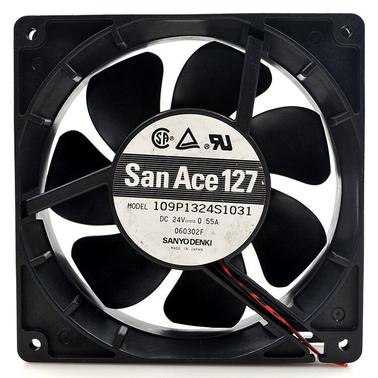 1pcs SANYO 109P1324S1031 24v 0.55A 12038 12CM inverter fan