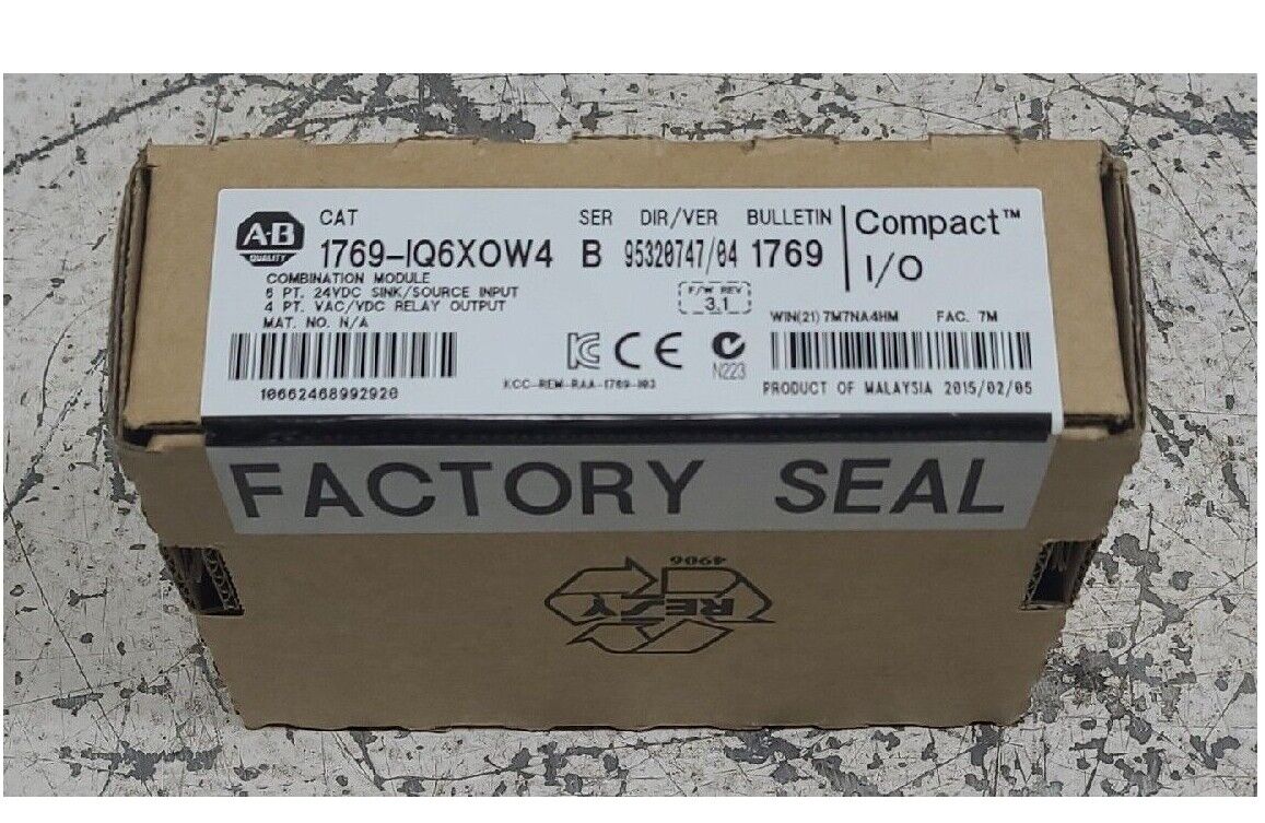 Allen Bradley Compact 24VDC Input Relay Output Module - ALLEN BRADLEY