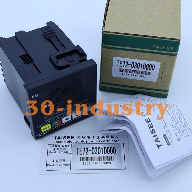 TAISEE TE72-03010000 Temperature Controller - 1PC - TAISEE