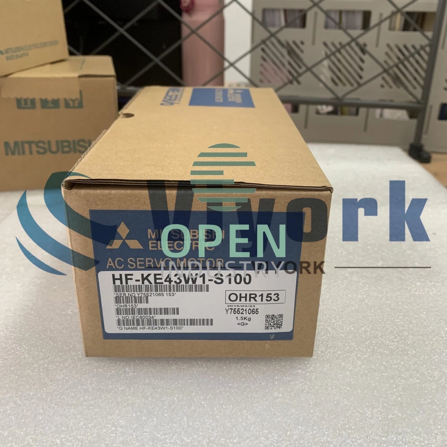 1PCS Mitsubishi HF-KE43W1-S100 AC SERVO MOTOR SRVMTR 400W 3000RPM