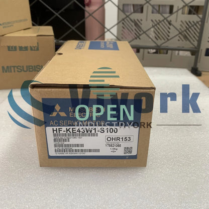 1PCS Mitsubishi HF-KE43W1-S100 AC SERVO MOTOR SRVMTR 400W 3000RPM