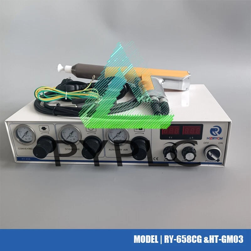 02 Powder Coating Gun Kit And Electrostatic Powder Coating Machine