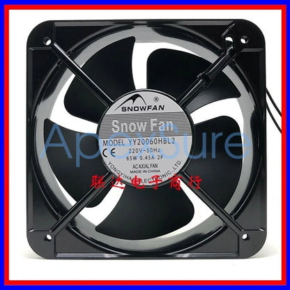 SNOWFAN YY20060HBL2 AC 220V 20CM 20060 dual ball fan