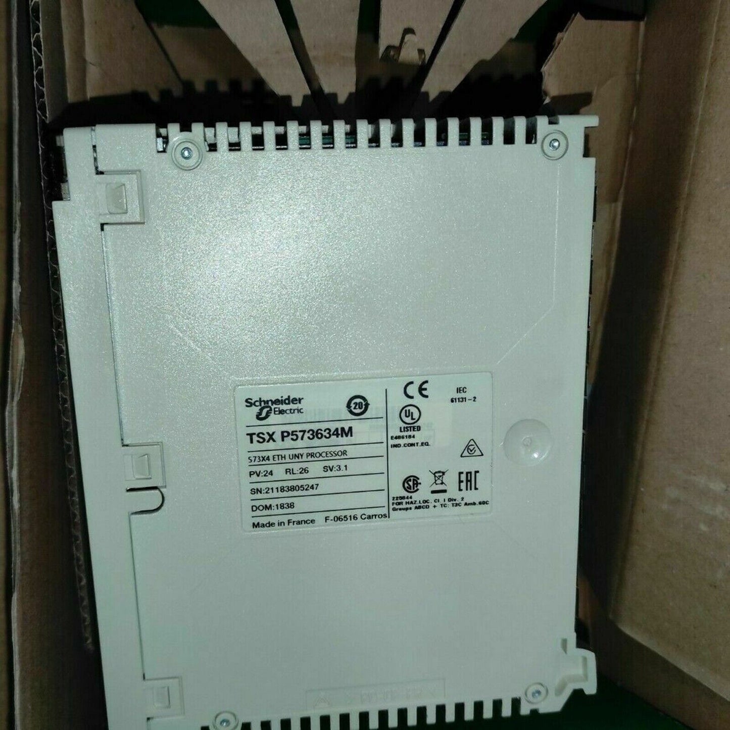 SCHNEIDER TSX Processor Unit TSXP573634M - SCHNEIDER
