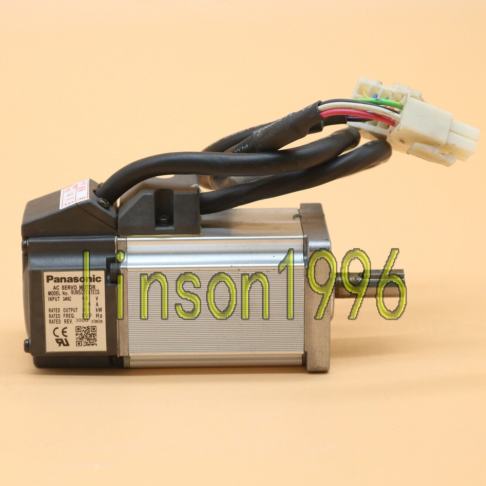 Used Panasonic MUMS011A1E0S AC Servo Motor - PANASONIC