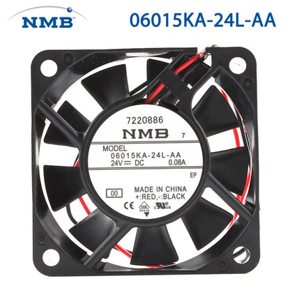 NMB 06015KA-24L-AA 6015 24V 0.08A inverter cooling fan