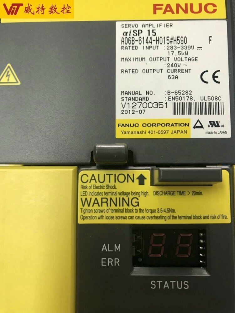 new 1PC FANUC A06B-6144-H015#H590 Servo Amplifier ping - FANUC