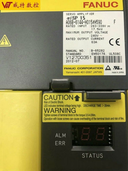 new 1PC FANUC A06B-6144-H015#H590 Servo Amplifier ping - FANUC