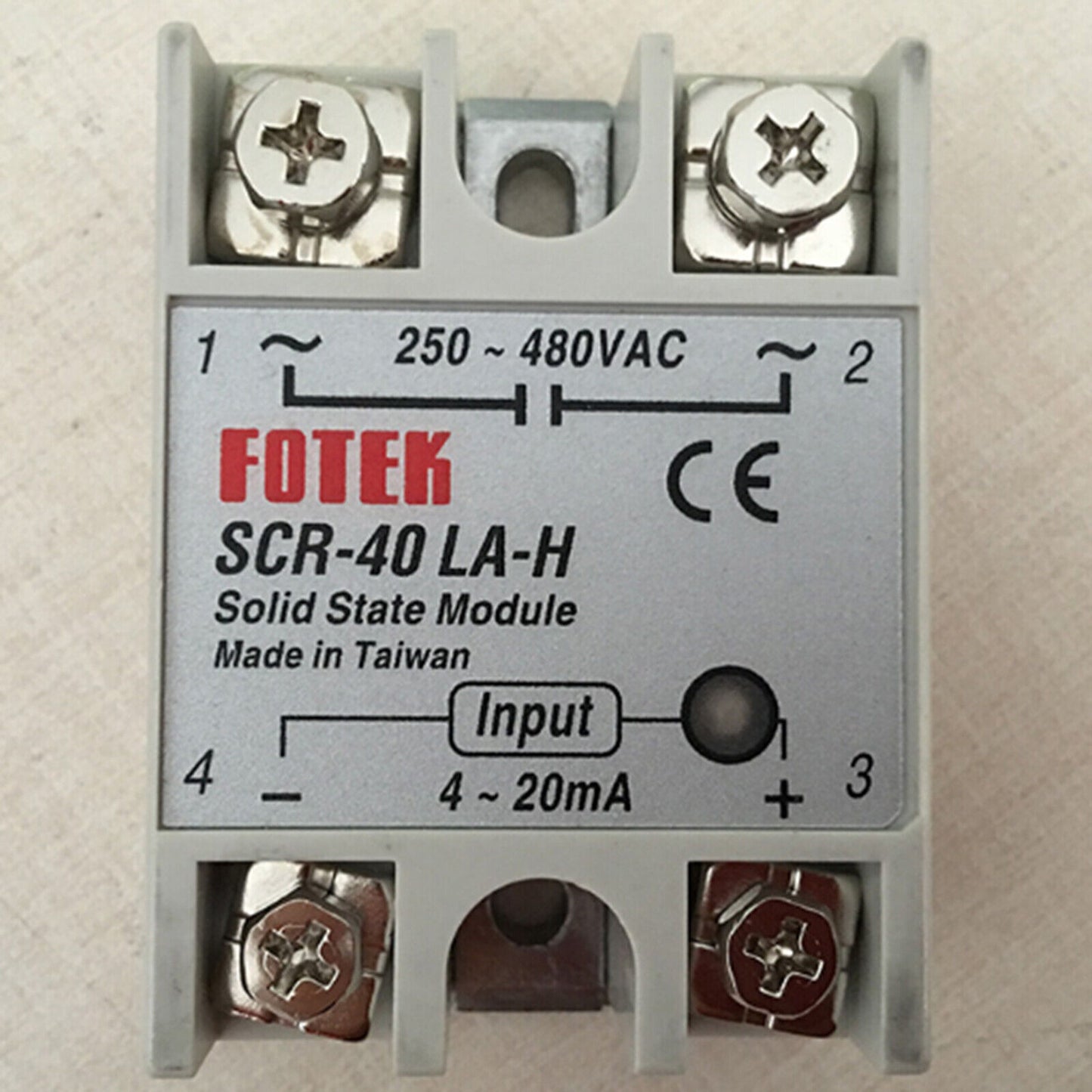 For FOTEK Solid state relay SCR-40LA-H Free Shipping