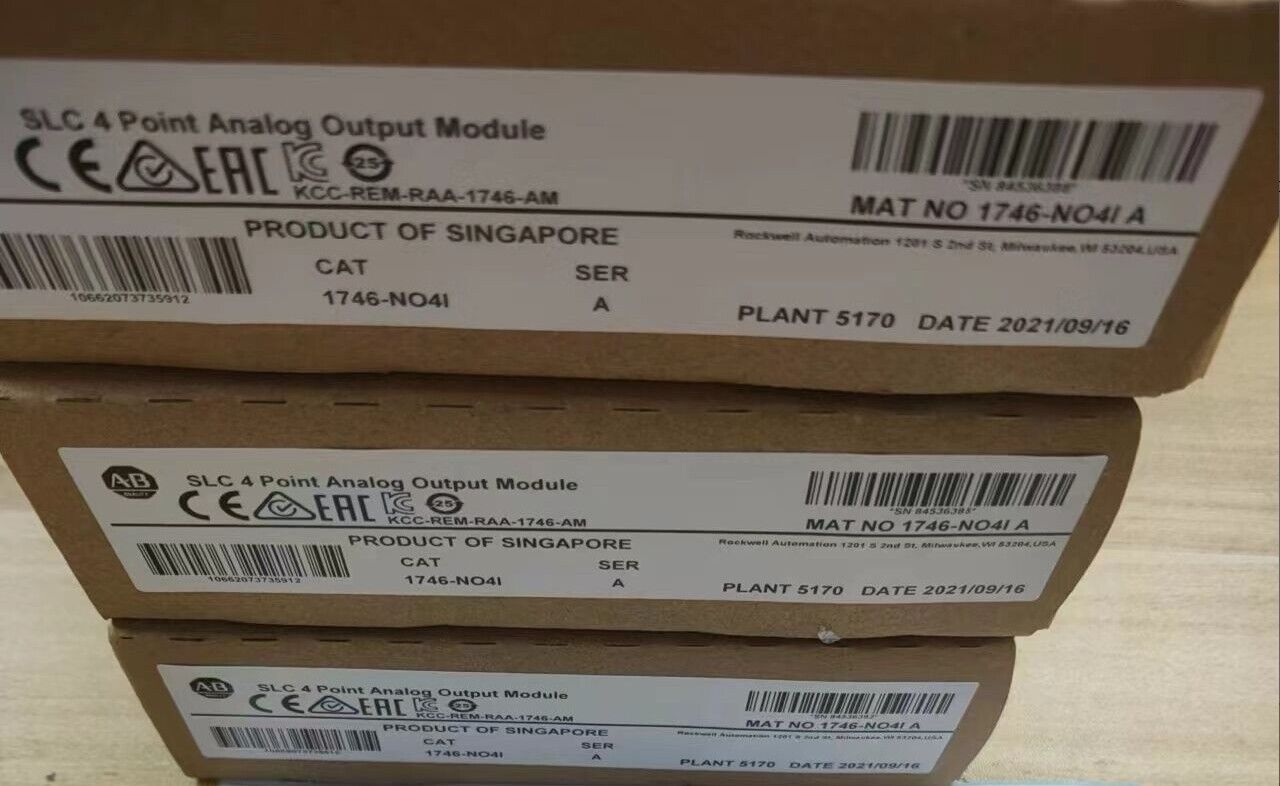 NEW IN BOX Allen-Bradley 1746-NO4I SLC 500 4 Point Analog Output Module US - ALLEN-BRADLEY
