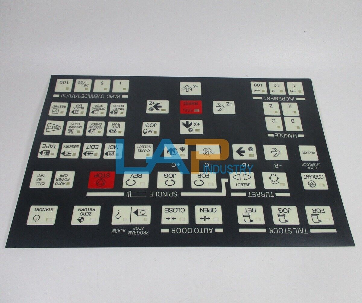 new Membrane Keypad FOR Kia CNC Lathe Operation Panel Button Film - KIA