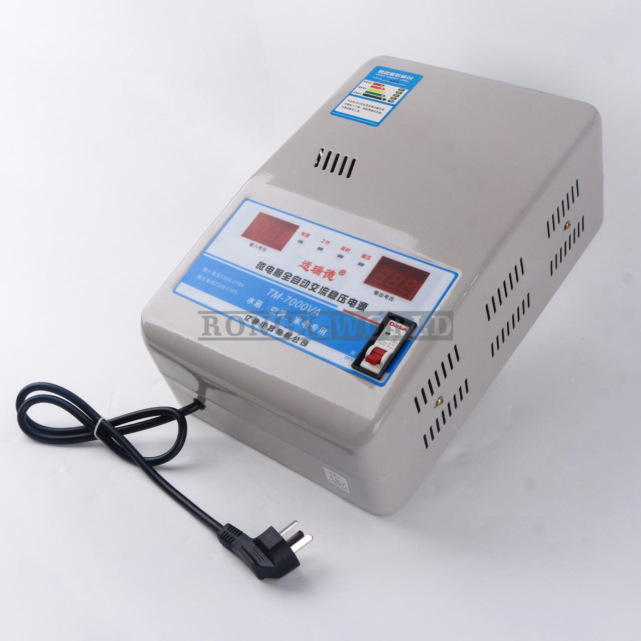 New 220V 7KW AC Regulator Voltage Stabilizer - KOEED