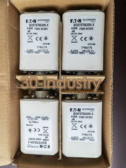 BUSSMANN BD075T0630N-X High Voltage DC Fuse 750VDC 630A - BUSSMANN